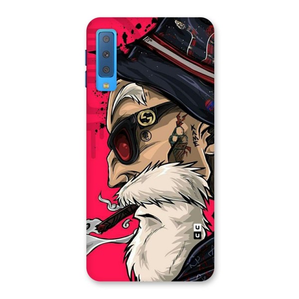 Old Man Swag Back Case for Galaxy A7 (2018)