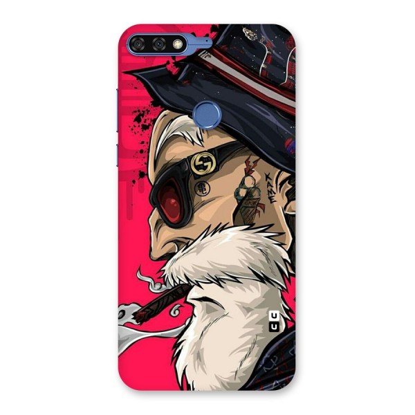 Old Man Swag Back Case for Honor 7C