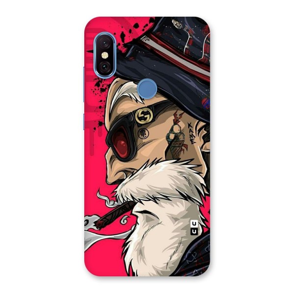 Old Man Swag Back Case for Redmi Note 6 Pro