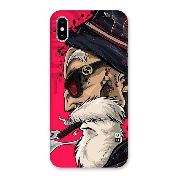 Old Man Swag Back Case for iPhone XS