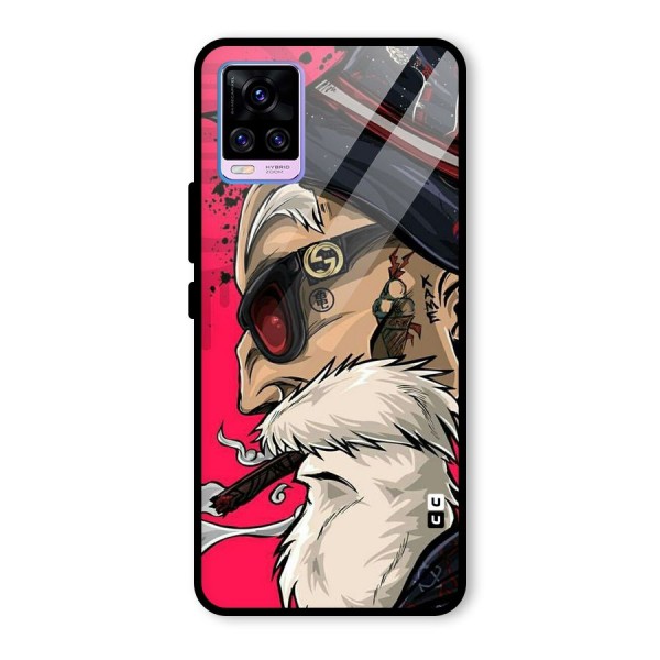 Old Man Swag Glass Back Case for Vivo V20 Pro