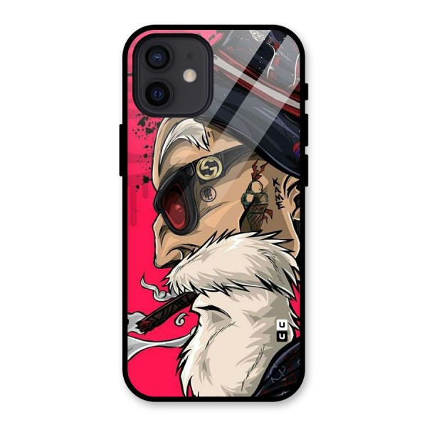 Old Man Swag Glass Back Case for iPhone 12