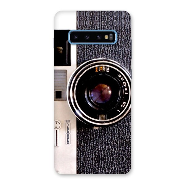 Old School Camera Back Case for Galaxy S10 Plus