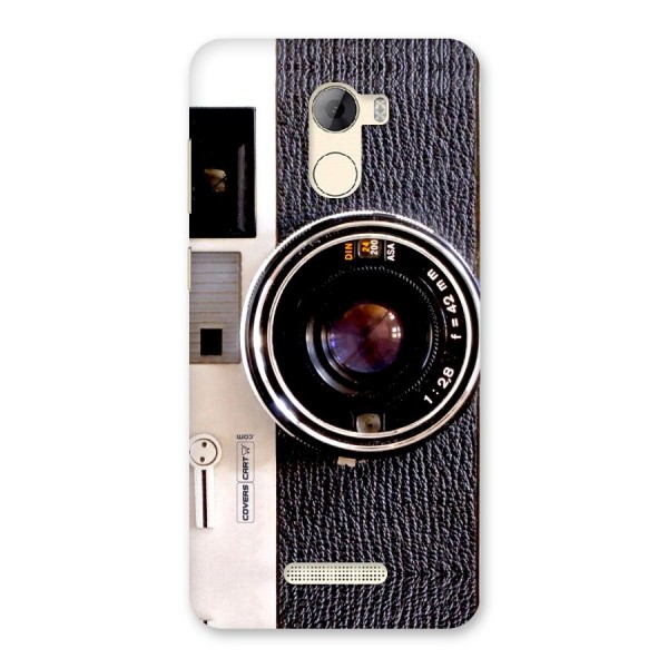 Old School Camera Back Case for Gionee A1 LIte