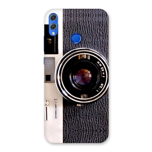 Old School Camera Back Case for Honor 8X