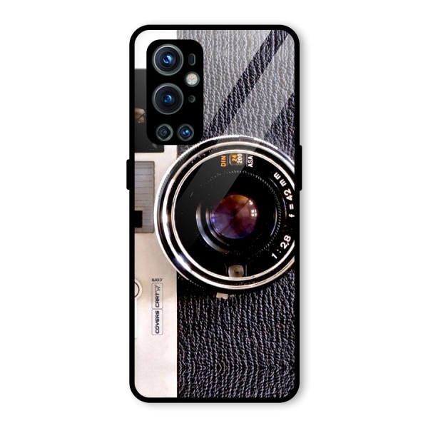 Old School Camera Glass Back Case for OnePlus 9 Pro