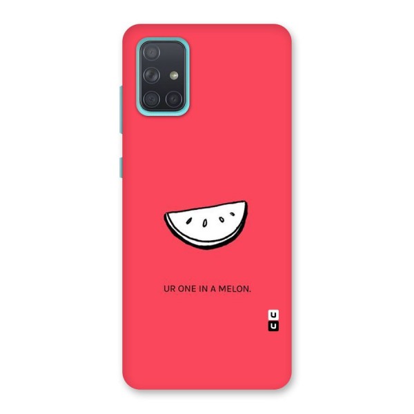 One In Melon Back Case for Galaxy A71