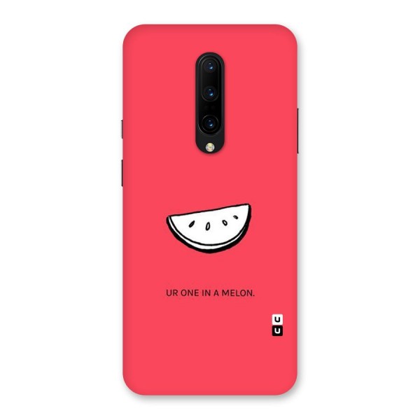 One In Melon Back Case for OnePlus 7 Pro