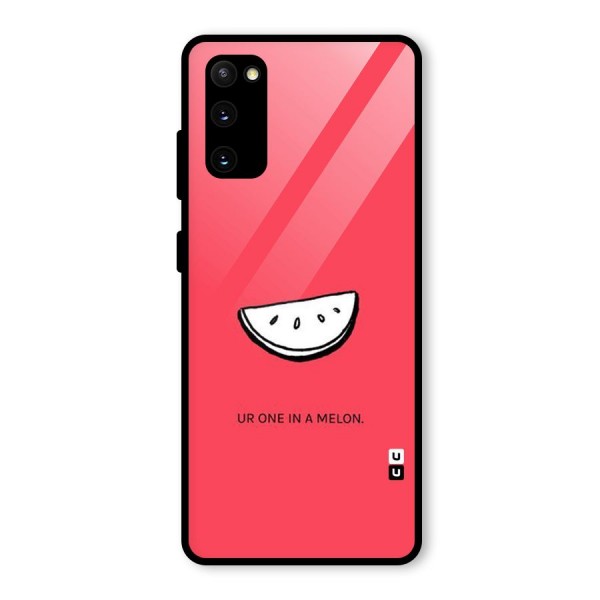 One In Melon Glass Back Case for Galaxy S20 FE