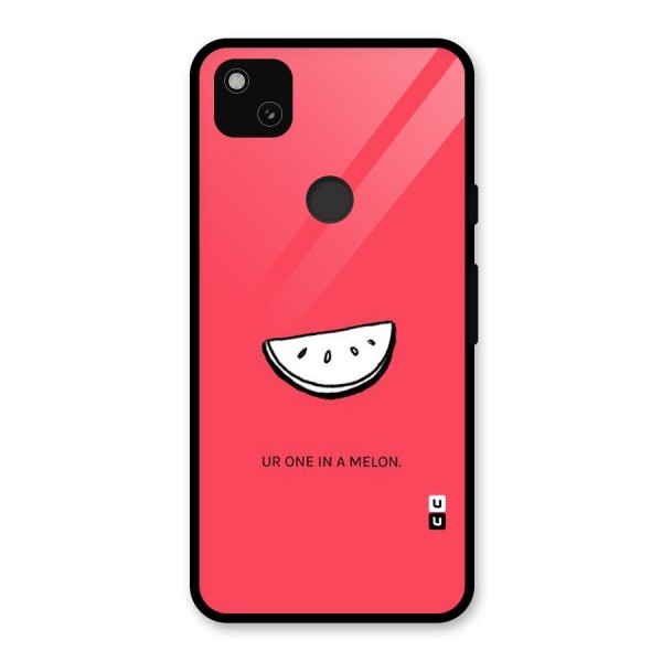 One In Melon Glass Back Case for Google Pixel 4a