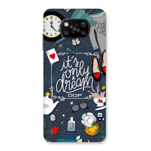 Only A Dream Back Case for Poco X3
