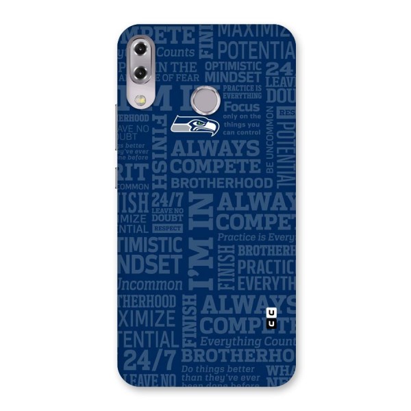 Optimistic Blue Back Case for Zenfone 5Z