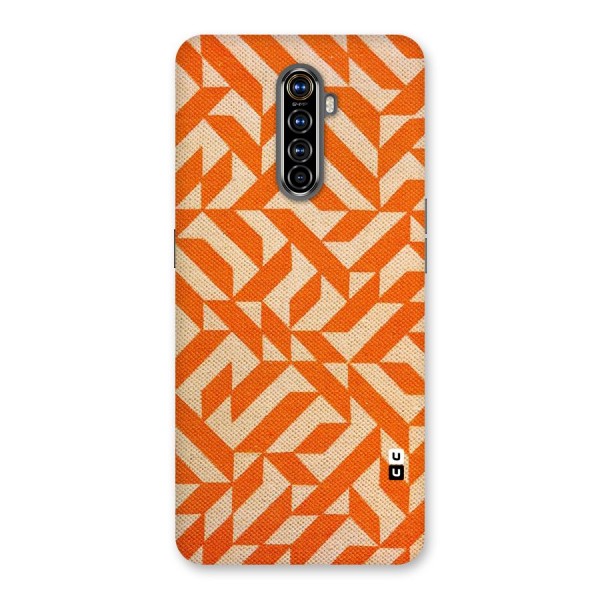 Orange Beige Pattern Back Case for Realme X2 Pro
