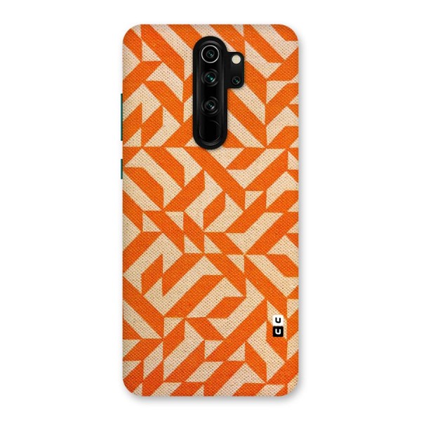 Orange Beige Pattern Back Case for Redmi Note 8 Pro