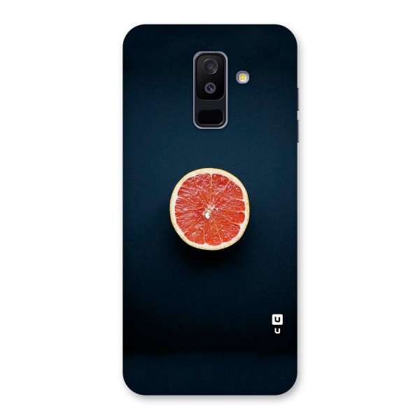 Orange Design Back Case for Galaxy A6 Plus