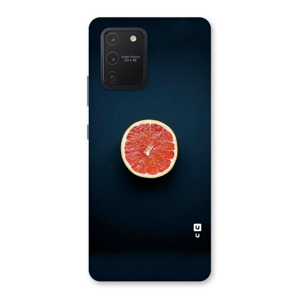 Orange Design Back Case for Galaxy S10 Lite