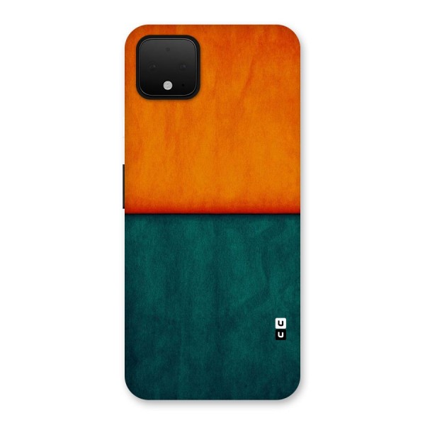 Orange Green Shade Back Case for Google Pixel 4 XL