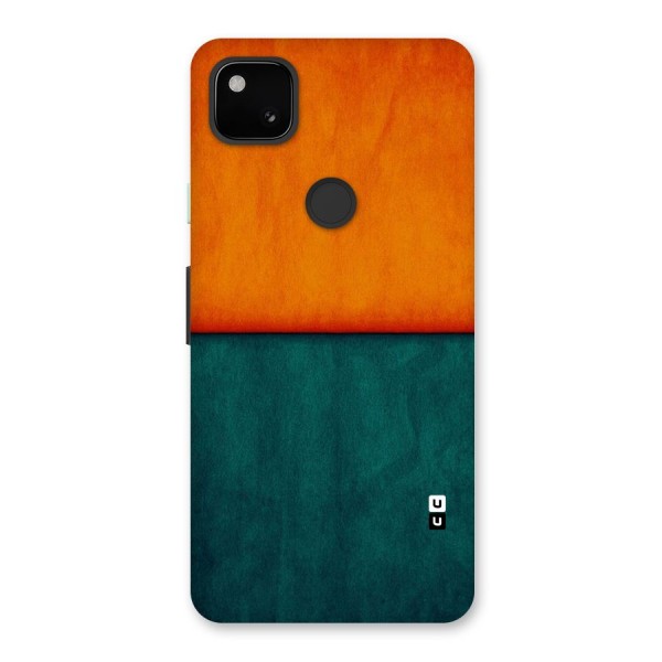 Orange Green Shade Back Case for Google Pixel 4a