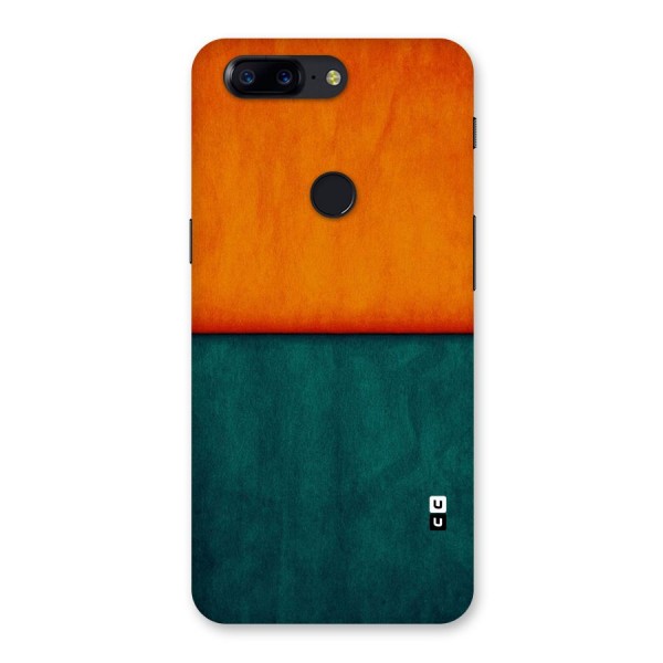 Orange Green Shade Back Case for OnePlus 5T
