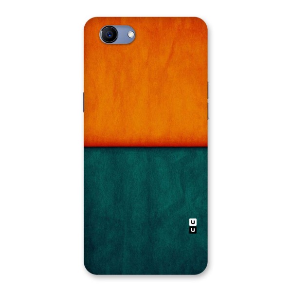 Orange Green Shade Back Case for Oppo Realme 1
