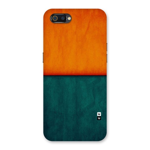Orange Green Shade Back Case for Realme C2