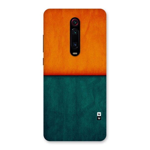 Orange Green Shade Back Case for Redmi K20 Pro