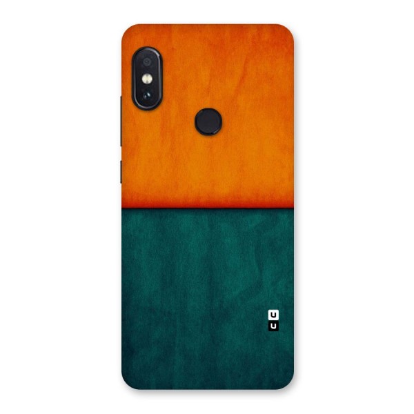 Orange Green Shade Back Case for Redmi Note 5 Pro