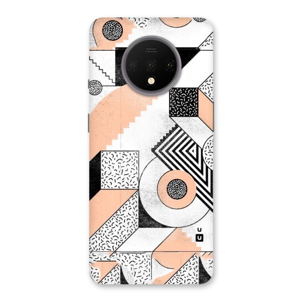 Orange Zig Zag Back Case for OnePlus 7T