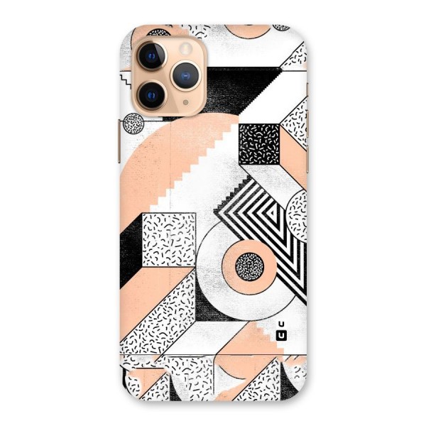 Orange Zig Zag Back Case for iPhone 11 Pro