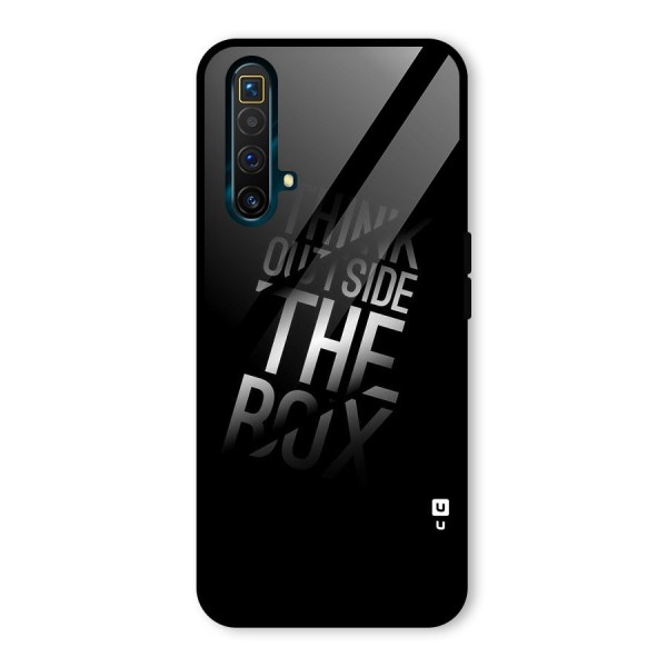 Outside The Box Thinking Glass Back Case for Realme X3