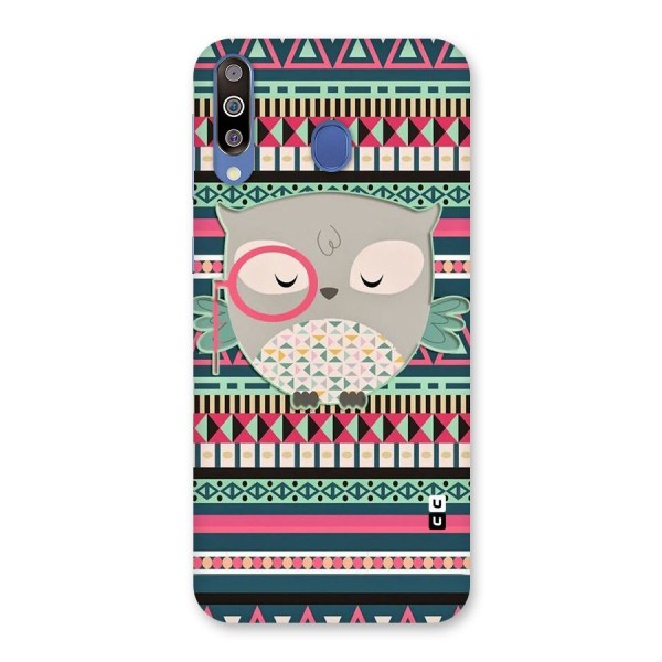 Owl Cute Pattern Back Case for Galaxy M30