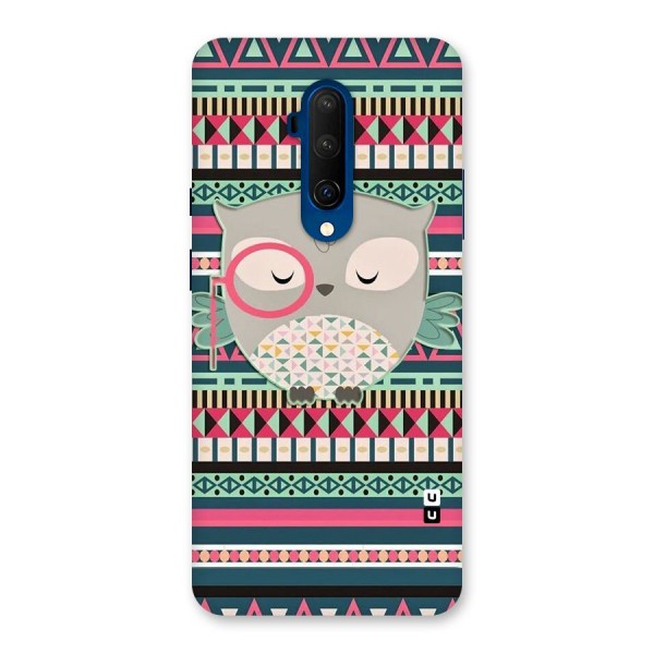 Owl Cute Pattern Back Case for OnePlus 7T Pro