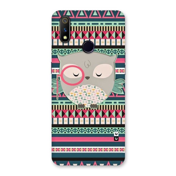 Owl Cute Pattern Back Case for Realme 3 Pro
