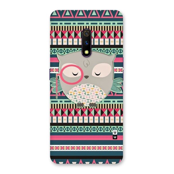 Owl Cute Pattern Back Case for Realme X