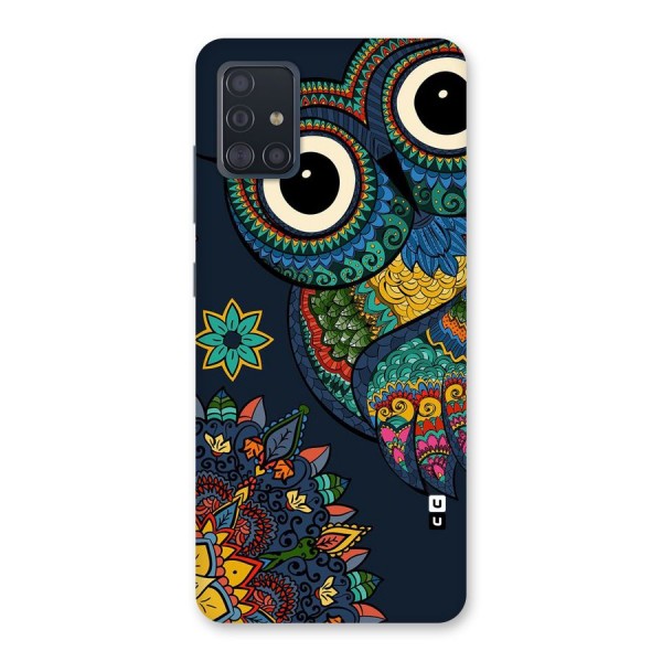 Owl Eyes Back Case for Galaxy A51