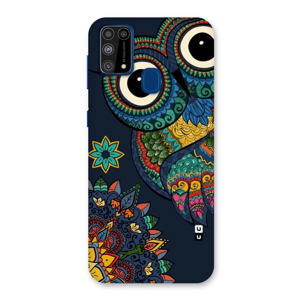 Owl Eyes Back Case for Galaxy F41