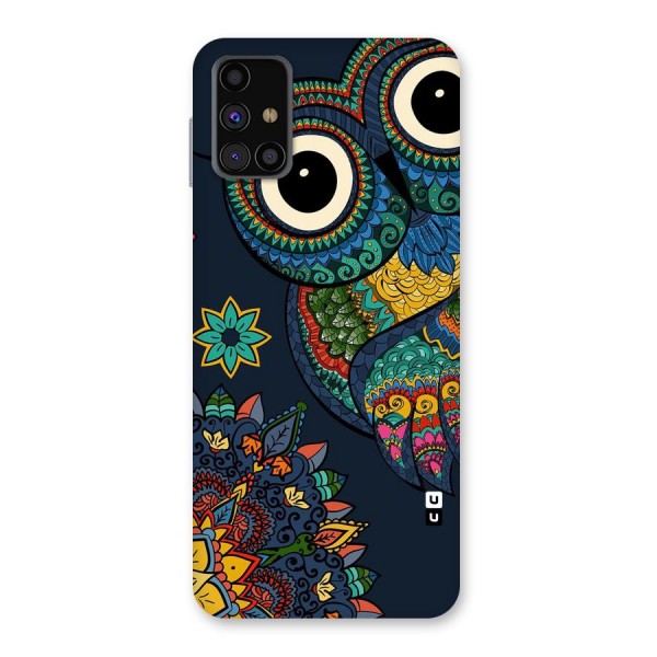 Owl Eyes Back Case for Galaxy M31s