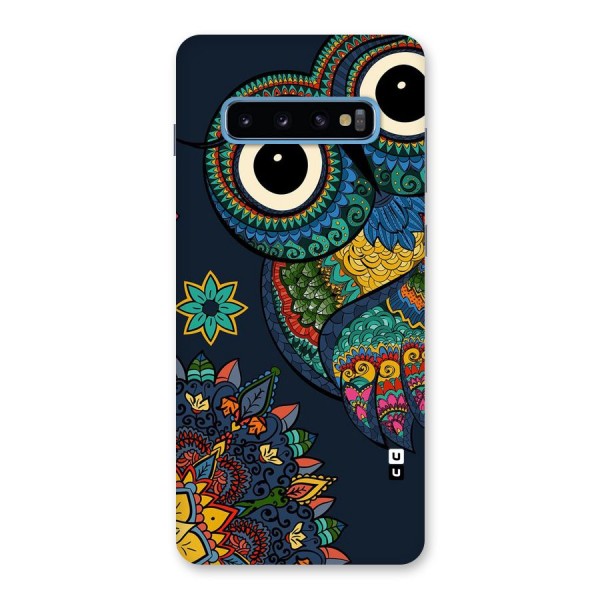 Owl Eyes Back Case for Galaxy S10 Plus