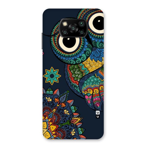 Owl Eyes Back Case for Poco X3