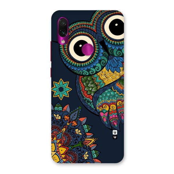 Owl Eyes Back Case for Redmi Note 7 Pro