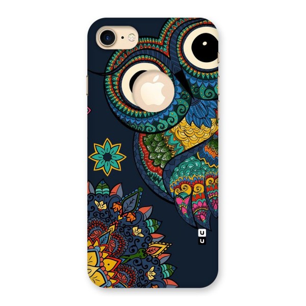 Owl Eyes Back Case for iPhone 7 Logo Cut