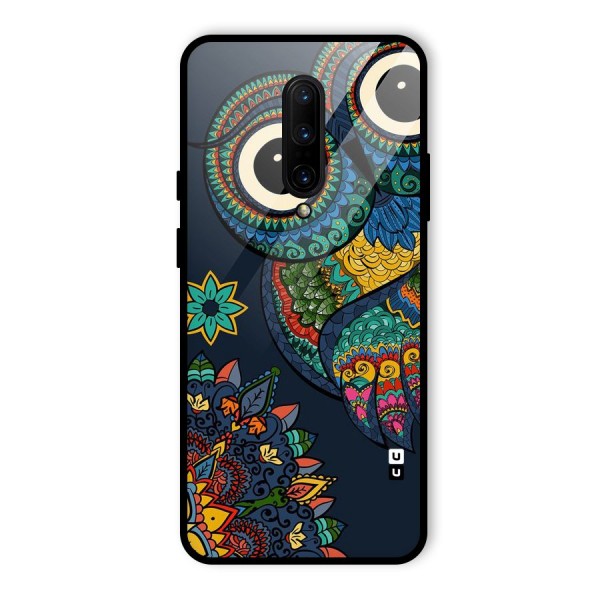 Owl Eyes Glass Back Case for OnePlus 7 Pro