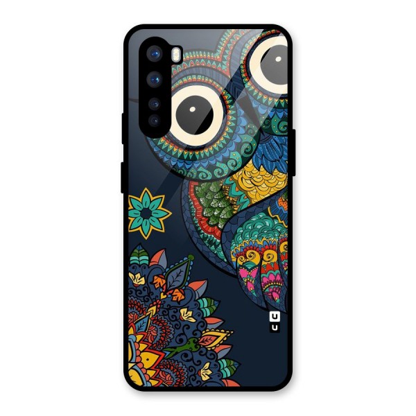 Owl Eyes Glass Back Case for OnePlus Nord