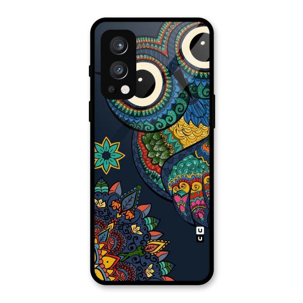 Owl Eyes Glass Back Case for OnePlus Nord 2 5G