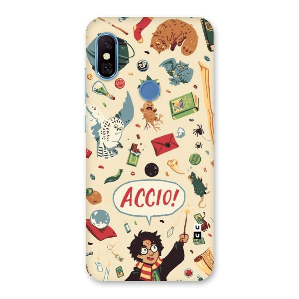 Owl Letter Back Case for Redmi Note 6 Pro