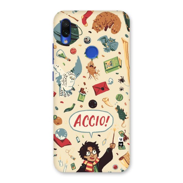 Owl Letter Back Case for Redmi Note 7S