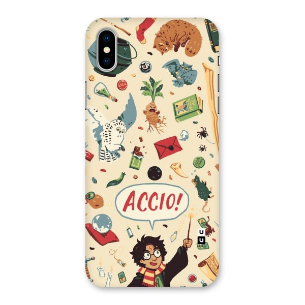 Owl Letter Back Case for iPhone XS