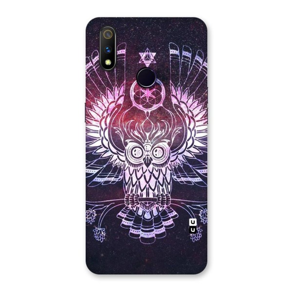 Owl Quirk Swag Back Case for Realme 3 Pro