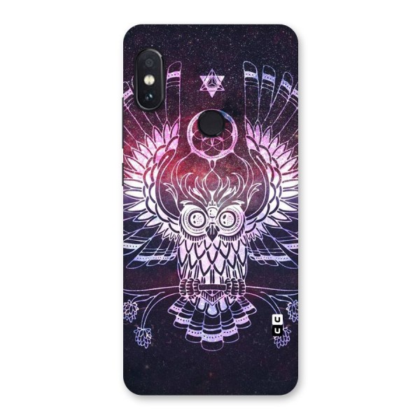 Owl Quirk Swag Back Case for Redmi Note 5 Pro