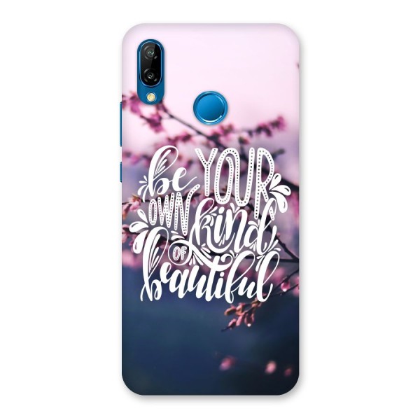 Own Kind of Beautiful Back Case for Huawei P20 Lite